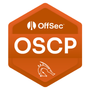 Badge de certification OffSec Certified Professional (OSCP)