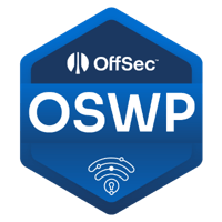 Badge de certification OffSec Wireless Professional (OSWP)